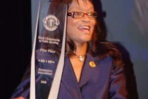 World Champion of Public Speaking --         
LaShunda  Rundles  -- 2008